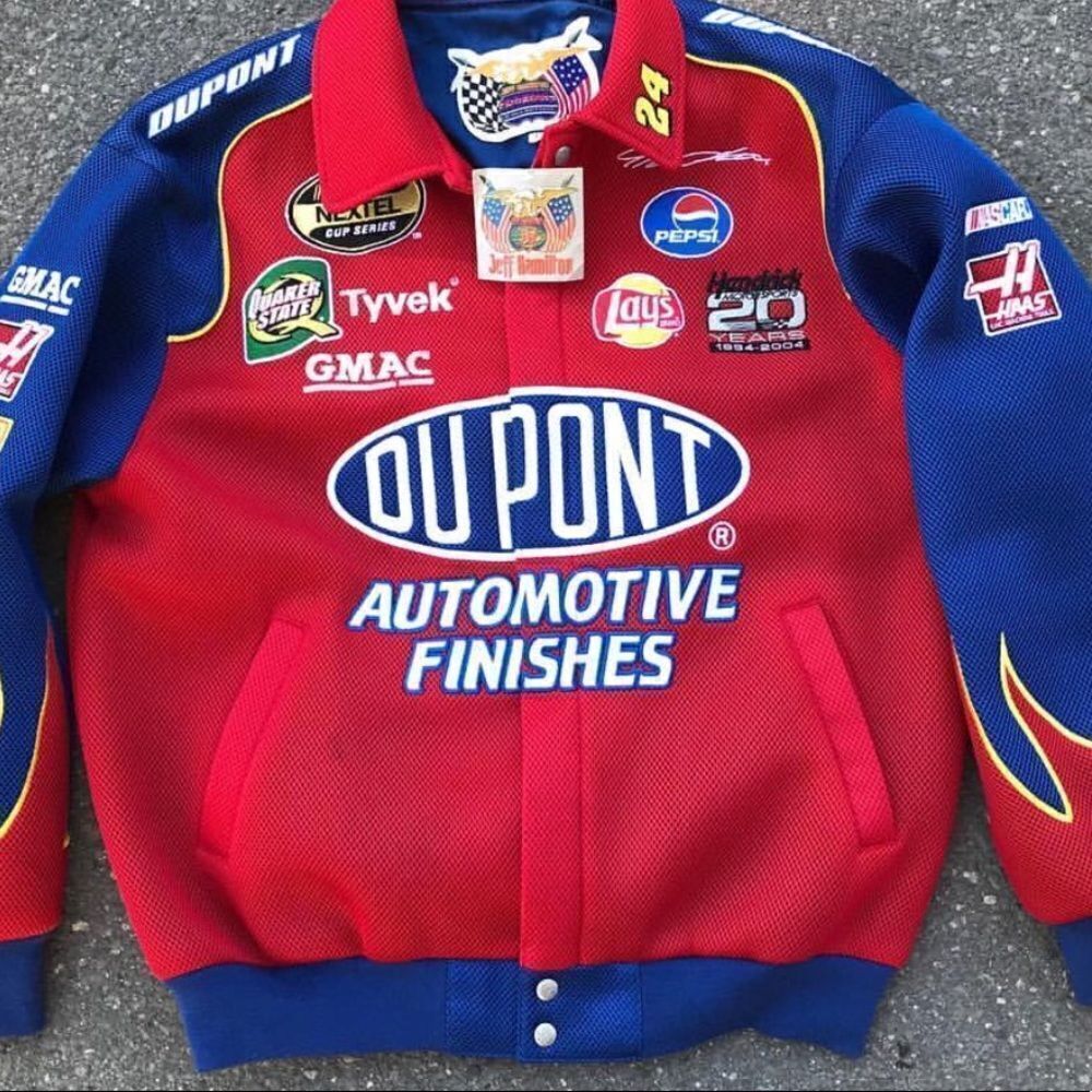 NASCAR vintage Jeff Hamilton DuPont  Jeff Gordon